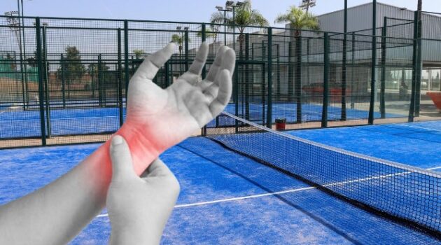 Síndrome del tunel carpiano en padel